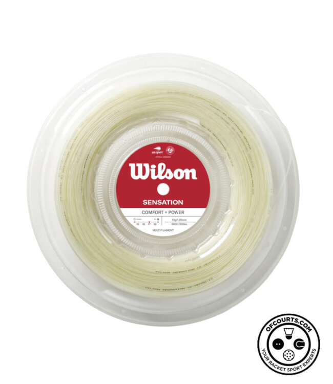 Wilson Sensation 17 Tennis String Reel - Natural