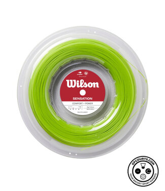 Wilson Sensation 16 Tennis String Reel - Neon Green