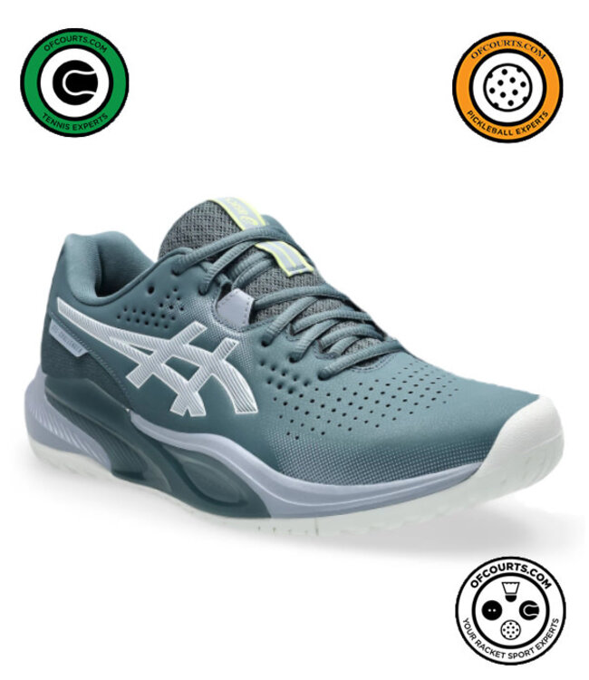 Asics Gel Challenger 15 Men's Tennis Shoe - Ironclad/Grey Blue