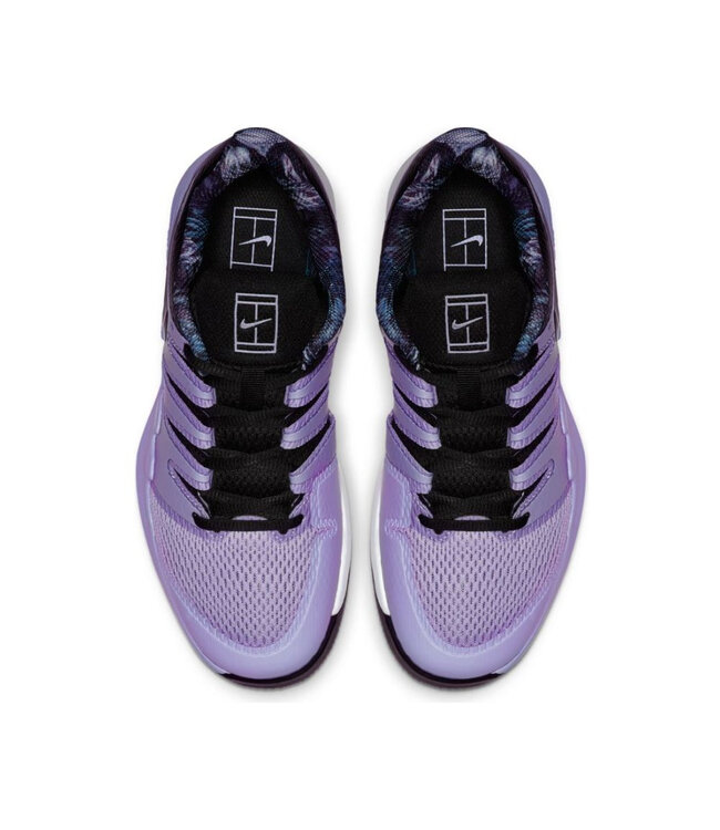 NIke Vapor X Jr Tennis Shoe - Purple agate/Black