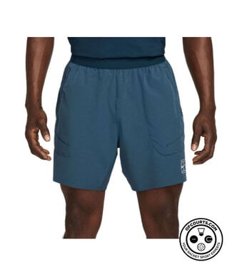 NIke Court Advantage 6" Short - Armory Navy/White