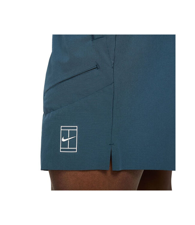 NIke Court Advantage 6" Short - Armory Navy/White