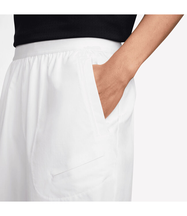 NIke Court Advantage 6" Short - White/Black