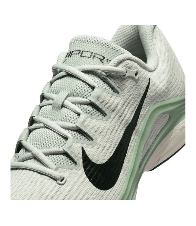 NIke Vapor 12 Men's Clay Tennis Shoe - Light Silver/Black Steam