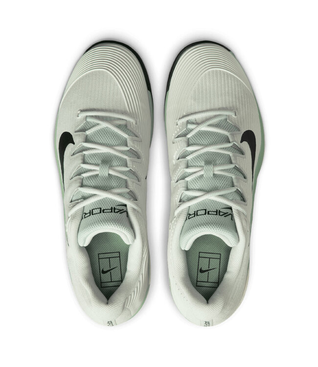 NIke Vapor 12 Men's Tennis Shoe - Light Silver/Black Steam