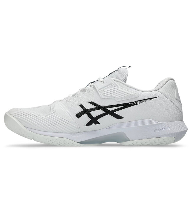 Asics Solution Speed FF 4 Men's Tennis Shoe - White/Black