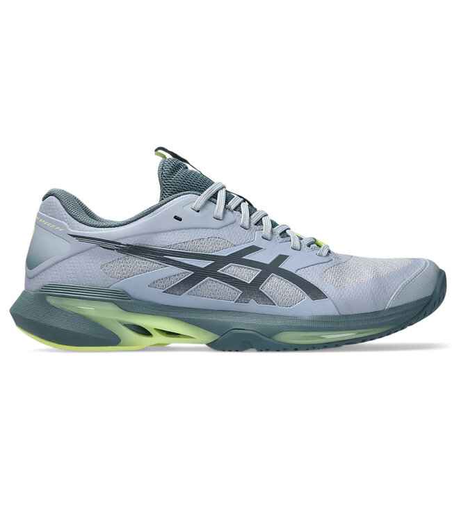 Asics Solution Speed FF 4 Men's Tennis Shoe - Grey Blue/Ironclad