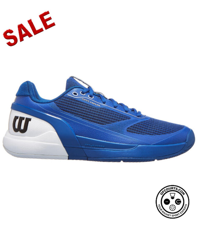 Wilson Rush Pro 5 Men's Shoe - Blue/White/Black