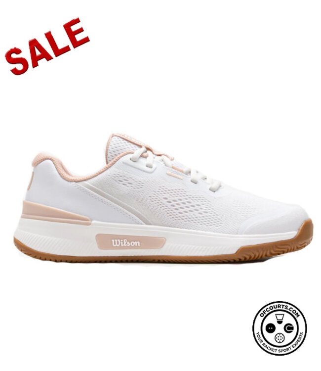 Wilson Intrigue Pro Women’s Tennis Shoe - White/Cameo @ Lowest Price