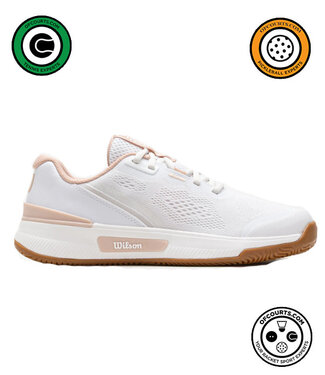 Wilson Intrigue Pro Women’s Tennis Shoe - White/Cameo