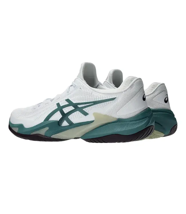 Asics Court FF 3 Men's Tennis Shoe - White/Foggy Teal