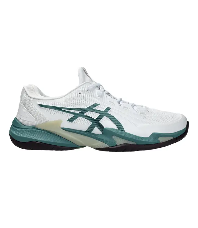 Asics Court FF 3 Men's Tennis Shoe - White/Foggy Teal