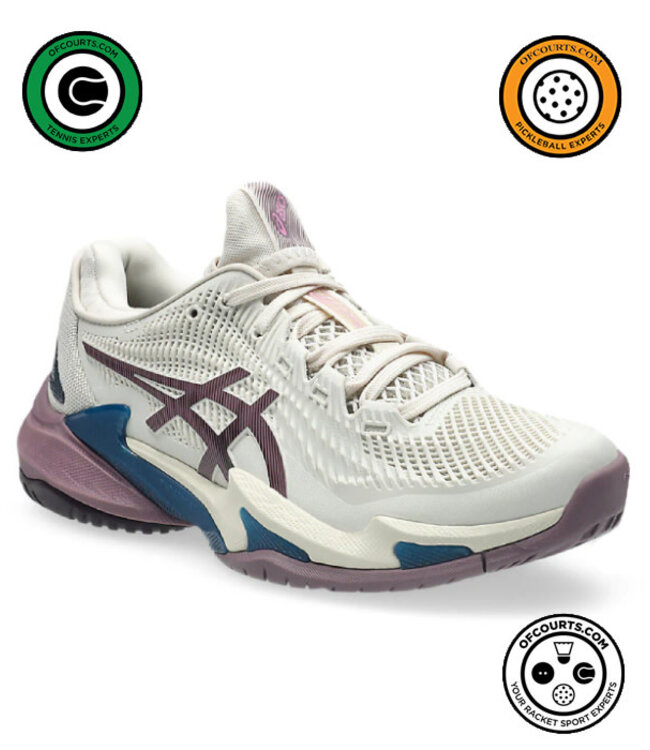 Asics Court FF 3 Women's Tennis Shoe - Soft Oat/Dusty