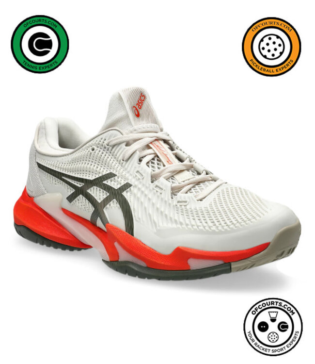 Asics Court FF 3 Men's Tennis Shoe - Soft Oat/Vintage Khaki
