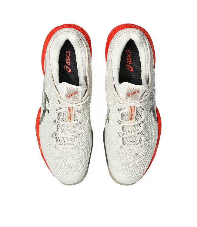Asics Court FF 3 Men's Tennis Shoe - Soft Oat/Vintage Khaki