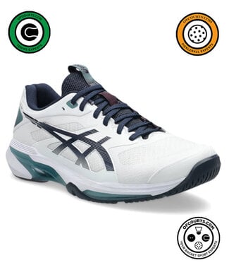 Asics Solution Speed FF 4 Men's Tennis Shoe - White/Midnight