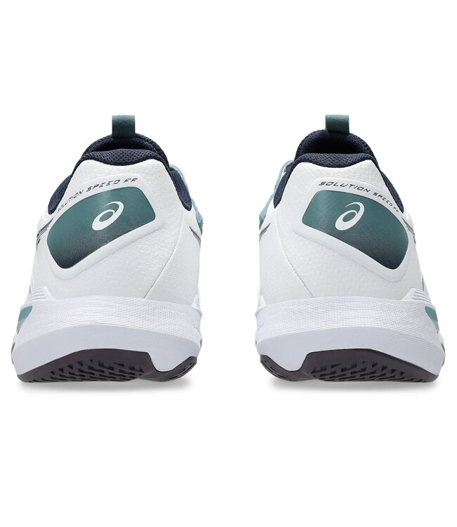 Asics Solution Speed FF 4 Men's Tennis Shoe - White/Midnight