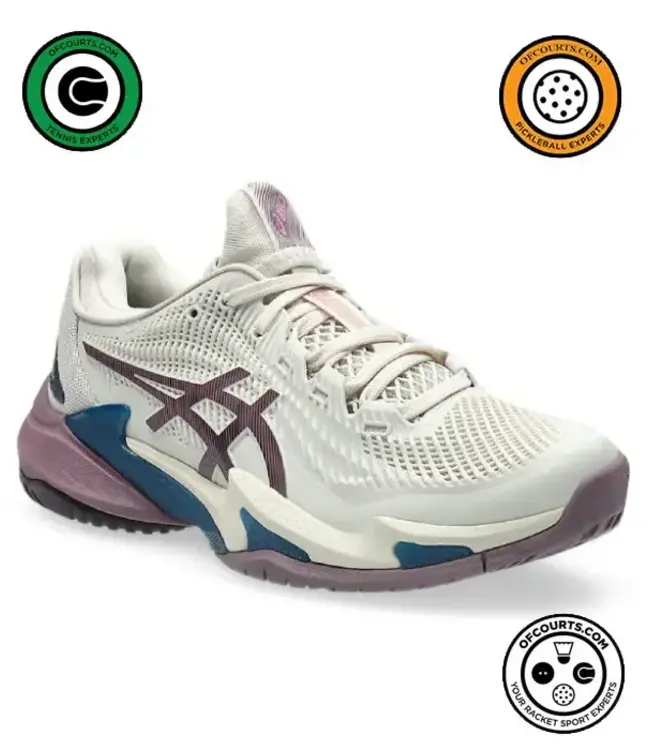 Asics Court FF 3 Women's Tennis Shoe - Soft Oat/Dusty
