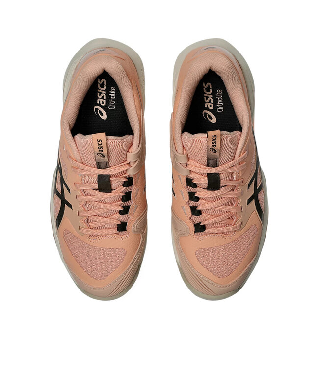 Asics Solution Speed FF 4 Women's Tennis Shoe - Cantaloupe/Black Coffee