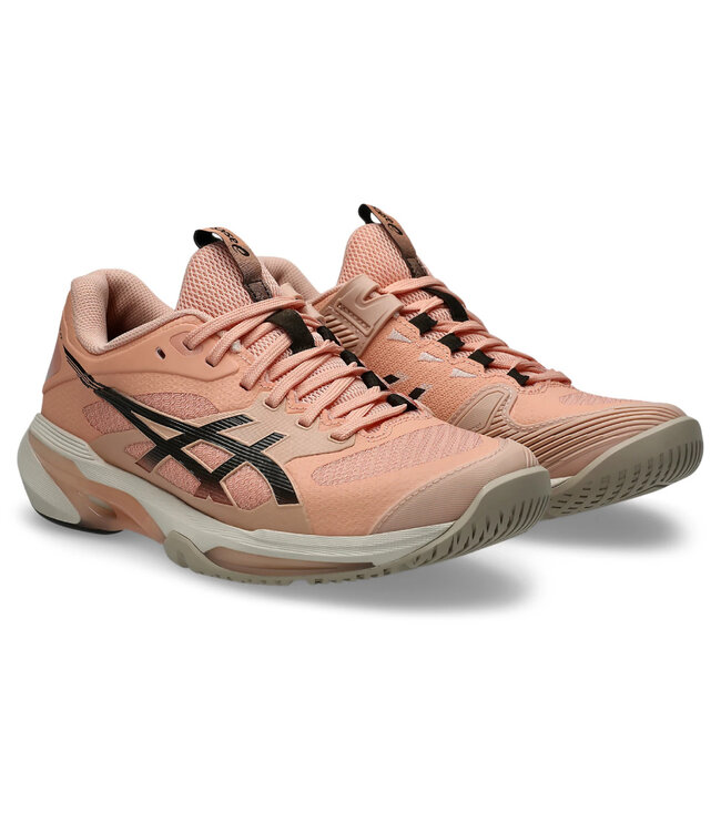 Asics Solution Speed FF 4 Women's Tennis Shoe - Cantaloupe/Black Coffee