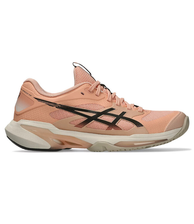 Asics Solution Speed FF 4 Women's Tennis Shoe - Cantaloupe/Black Coffee