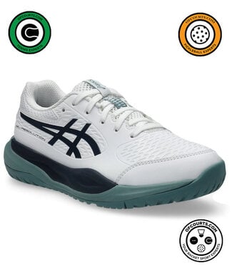 Asics Gel-Resolution X GS Tennis Shoe - White/Midnight