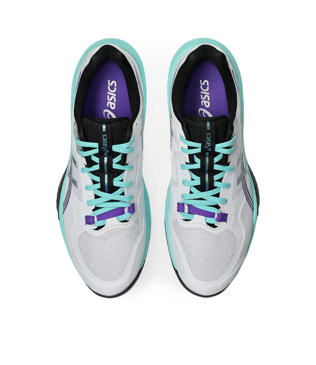 Asics Sky Elite FF 4 Men's Indoor Shoe - White/Radiant Amethyst