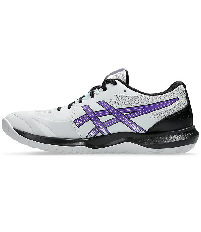 Asics Gel Tactic 13 Men's Indoor Shoe - Concrete/Radiant Amethyst