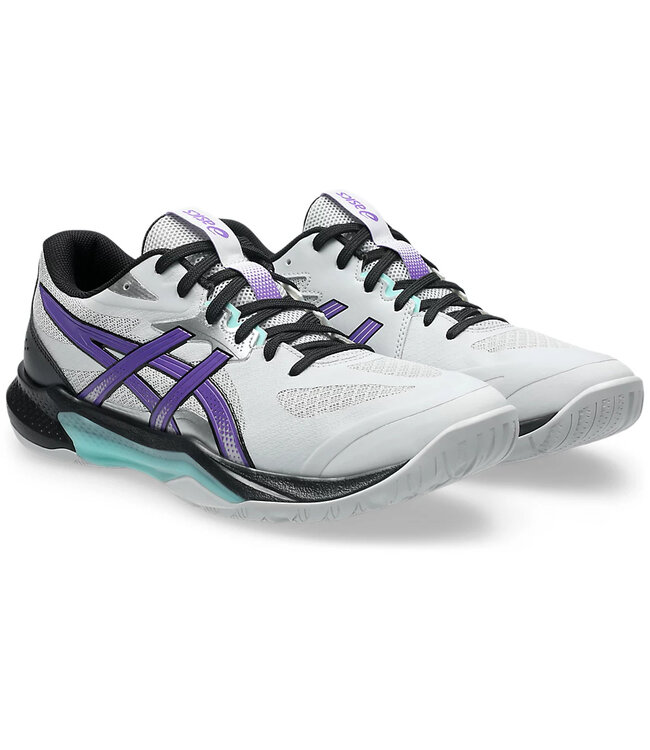Asics Gel Tactic 13 Men's Indoor Shoe - Concrete/Radiant Amethyst