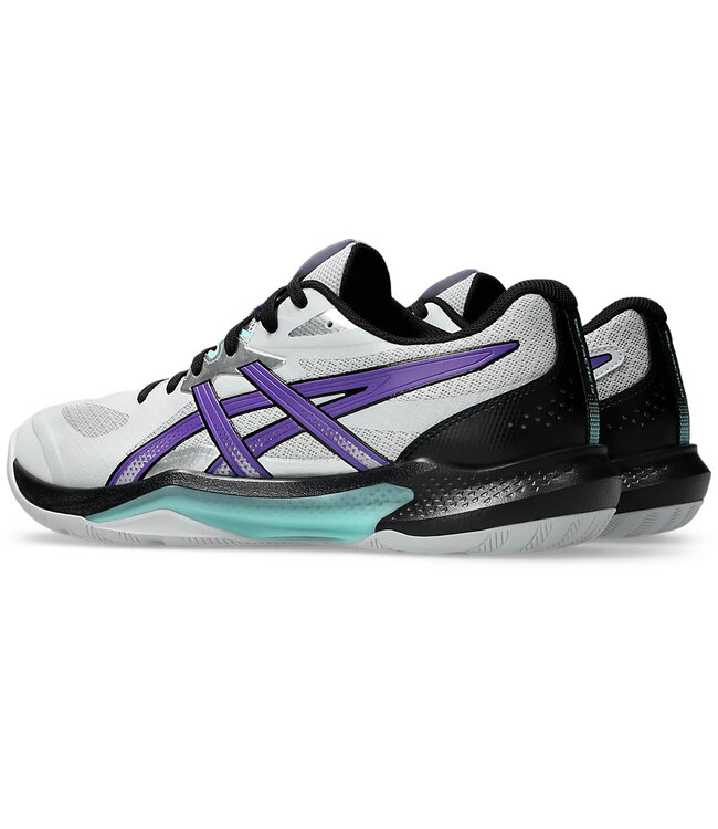 Asics Gel Tactic 13 Men's Indoor Shoe - Concrete/Radiant Amethyst