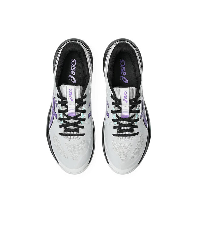 Asics Gel Tactic 13 Men's Indoor Shoe - Concrete/Radiant Amethyst