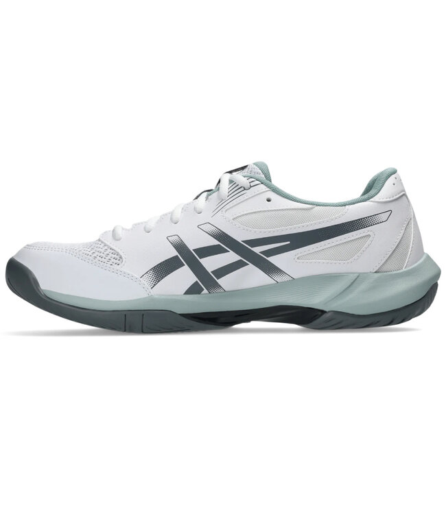 Asics Gel-Rocket 12 Wide Men's Shoes - White/Steel Grey