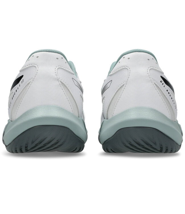 Asics Gel-Rocket 12 Wide Men's Shoes - White/Steel Grey