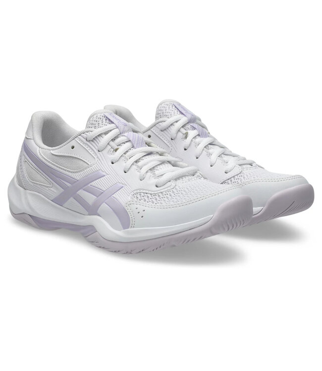 Asics Gel Rocket 12 Women's Indoor Shoe - White/Dahlia