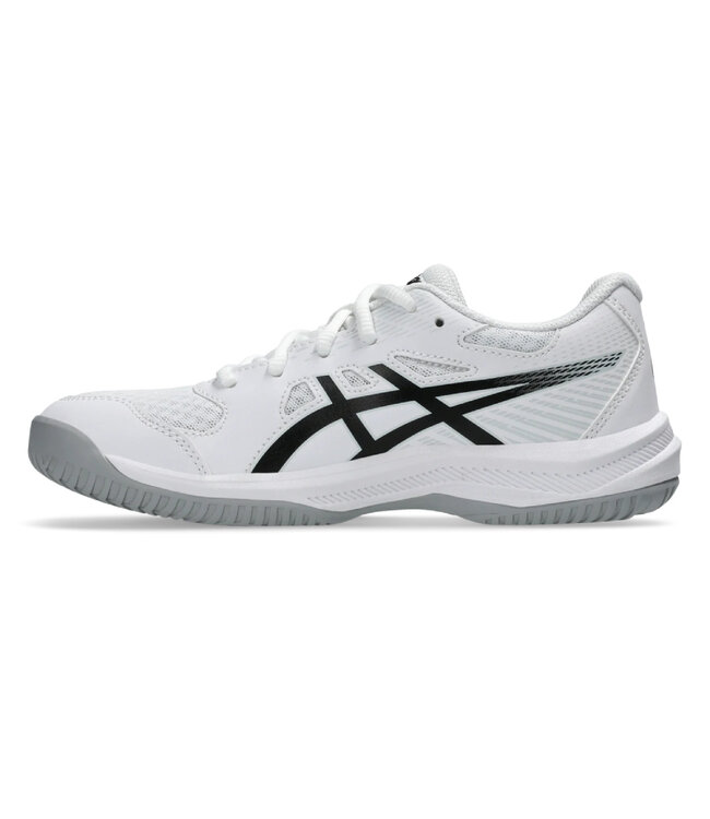 Asics Upcourt 6 GS Junior Indoor Shoe - White Black