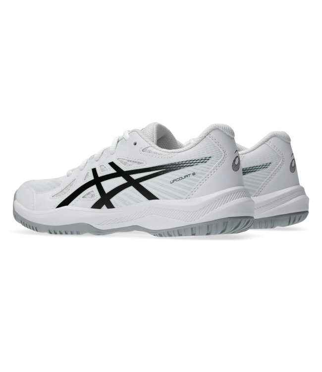 Asics Upcourt 6 GS Junior Indoor Shoe - White Black