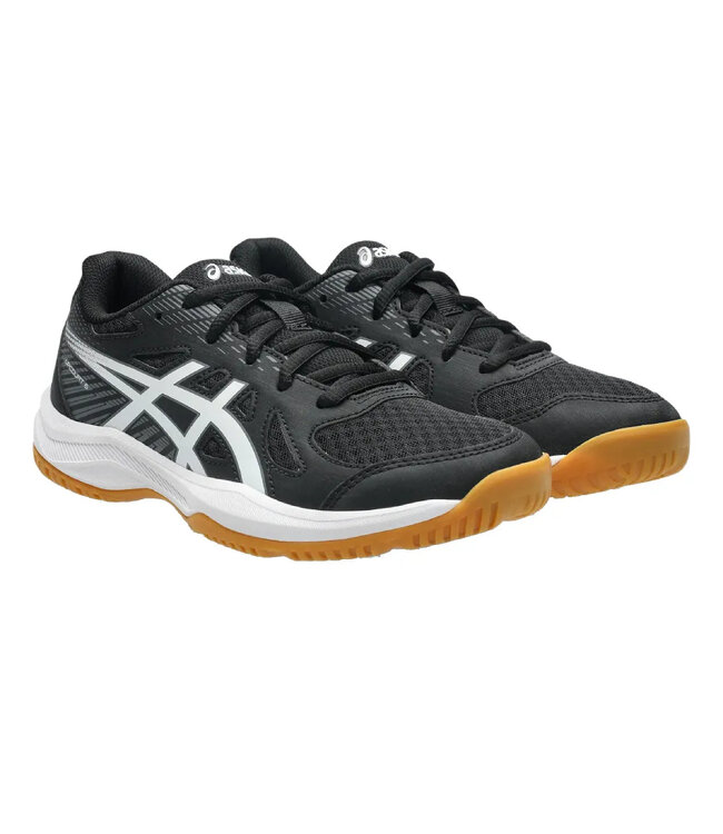 Asics Upcourt 6 GS Junior Indoor Shoe - Black/White