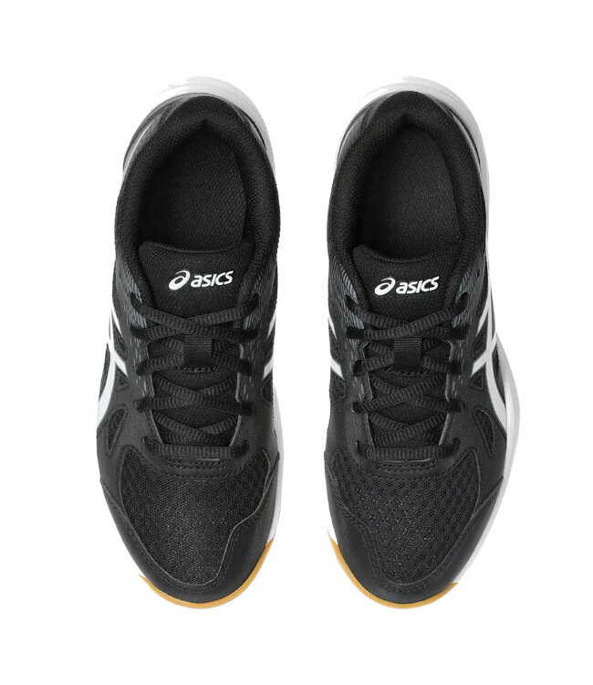 Asics Upcourt 6 GS Junior Indoor Shoe - Black/White
