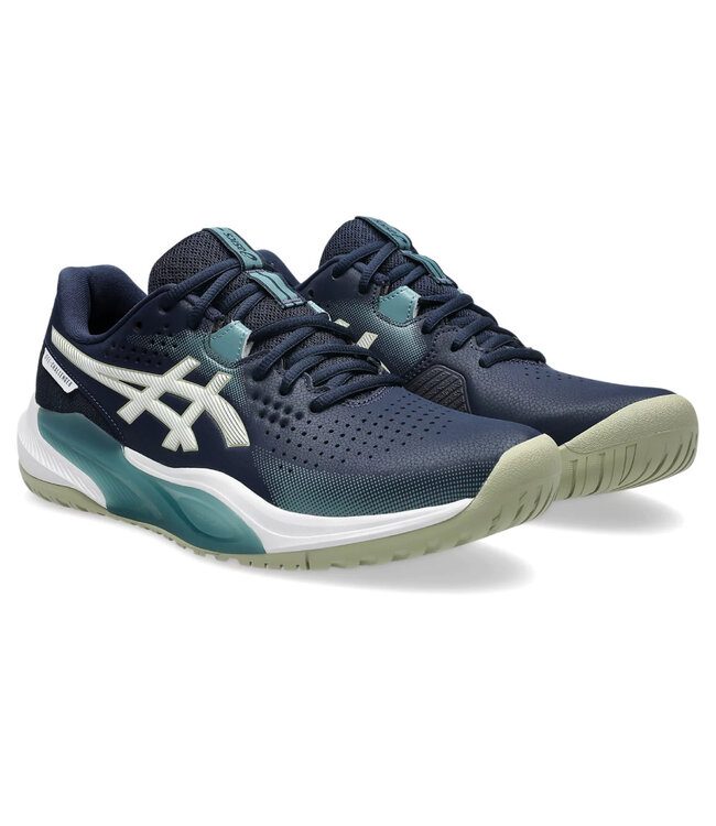 Asics Gel Challenger 15 Men's Tennis Shoe - Midnight/Oatmeal