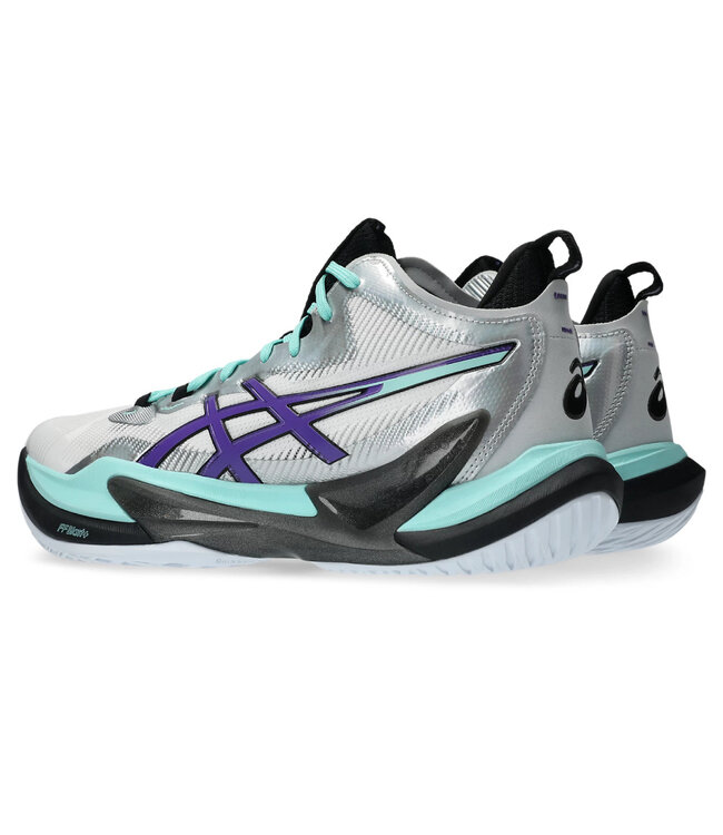 Asics Metarise 2 Men's Indoor Shoe - White/Radiant Amethyst