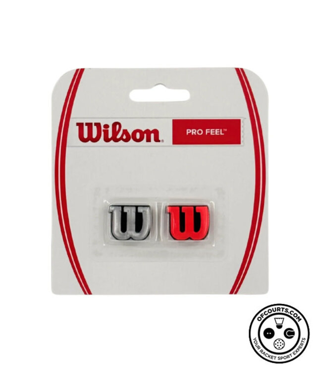 Wilson Pro Feel Dampener - Red/Silver