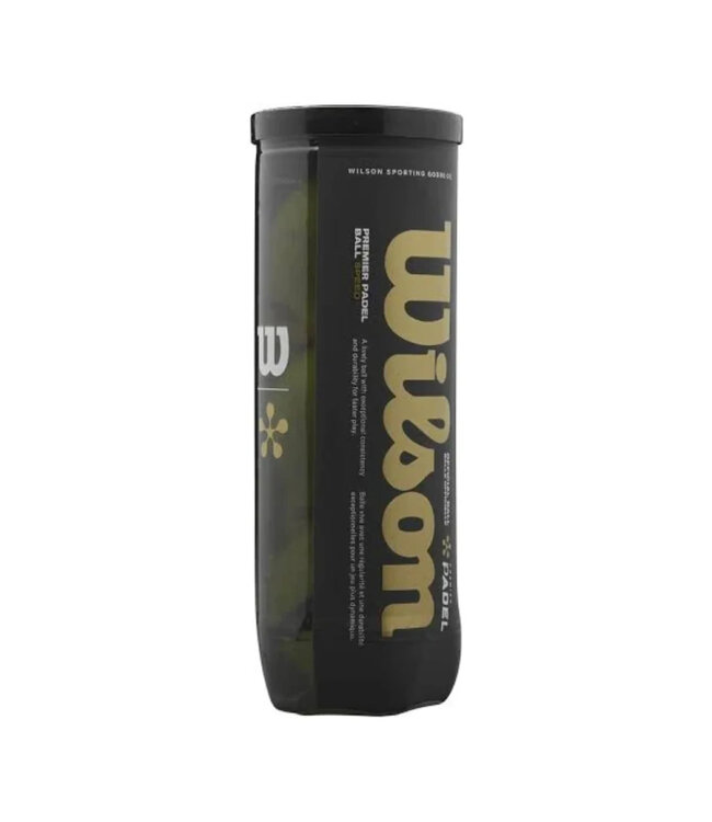 Wilson Premier Padel Speed Balls - 3 Ball Can
