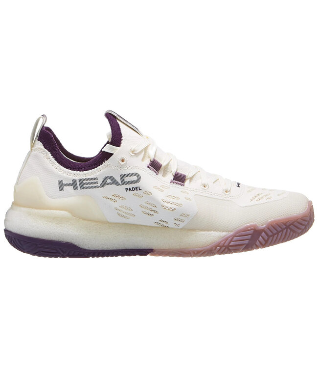 Head Motion Pro 1.5 Padel Women's Shoe - Chalk White/Purple Night