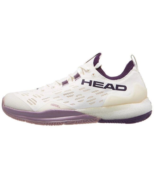 Head Motion Pro 1.5 Padel Women's Shoe - Chalk White/Purple Night
