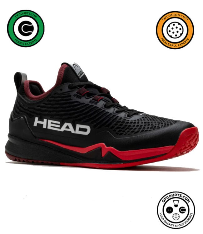 Head Endure Pro Men's Shoe - Black/Red