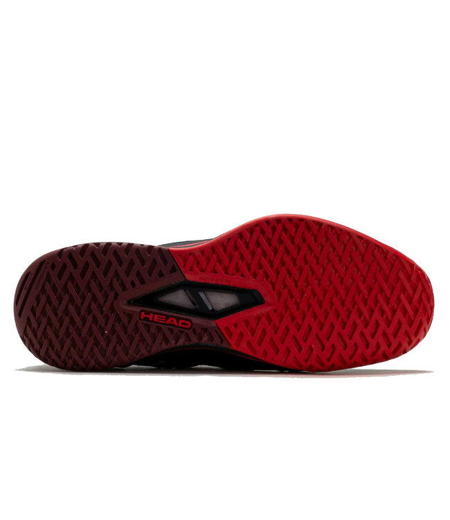 Head Endure Pro Men's Shoe - Black/Red