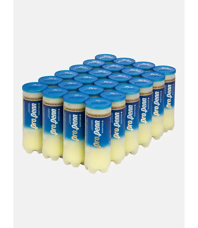 Penn Pro Marathon Regular Duty Tennis Balls - 24 Can Case