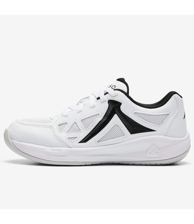 Kanso Takumi All Court Junior Shoe - White / Black