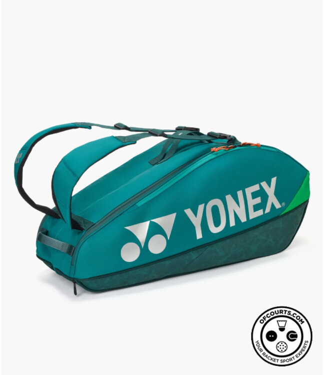 Yonex Pro Racquet Bag 6 Pack - Dark Green