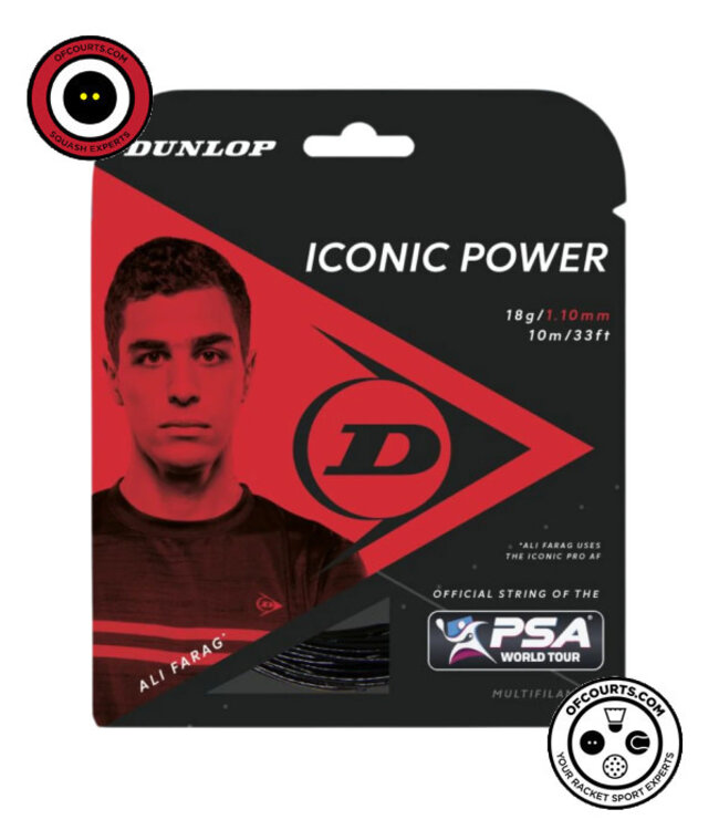 Dunlop Iconic Power Squash String
